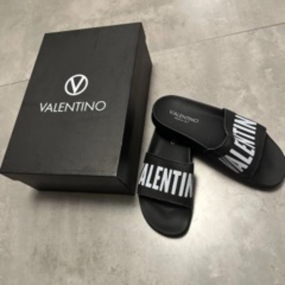 Valentino Slides - Never Worn - Picture 1 of 4